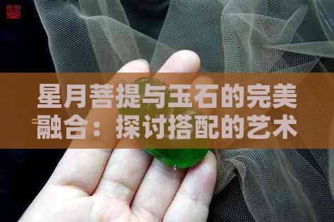 星月菩提与玉石的完美融合：探讨搭配的艺术与文化意义