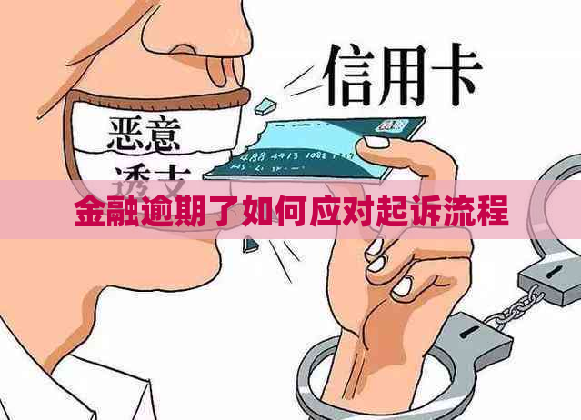 金融逾期了如何应对起诉流程