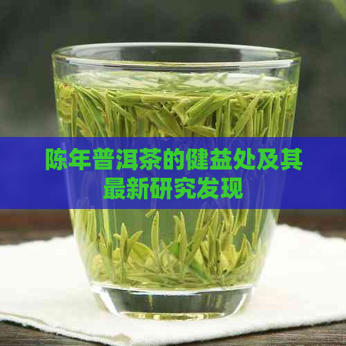 陈年普洱茶的健益处及其最新研究发现