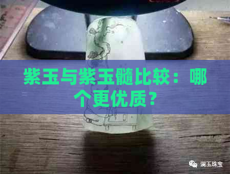 紫玉与紫玉髓比较：哪个更优质？