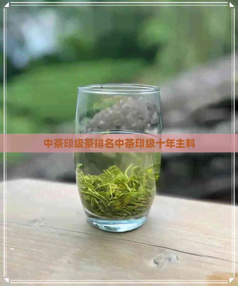 中茶印级茶排名中茶印级十年主料