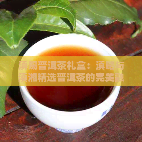 滇赐普洱茶礼盒：滇略与滇湘精选普洱茶的完美融合