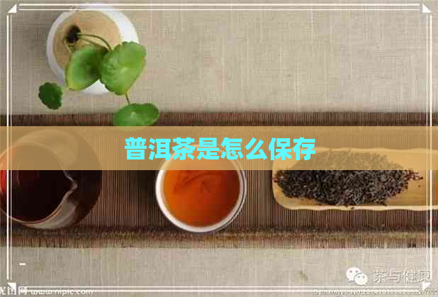 普洱茶是怎么保存