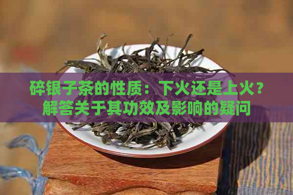 碎银子茶的性质：下火还是上火？解答关于其功效及影响的疑问