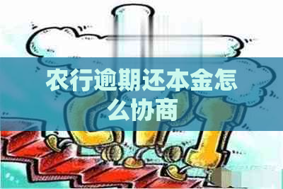 农行逾期还本金怎么协商