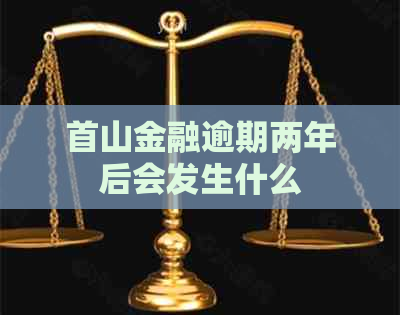 首山金融逾期两年后会发生什么