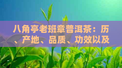 八角亭老班章普洱茶：历、产地、品质、功效以及如何品鉴的全面解析