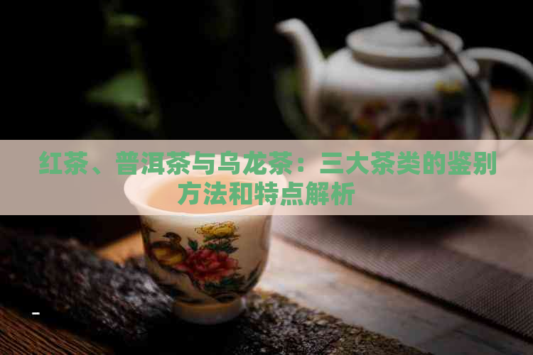 红茶、普洱茶与乌龙茶：三大茶类的鉴别方法和特点解析