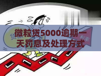 微粒贷5000逾期一天罚息及处理方式详解