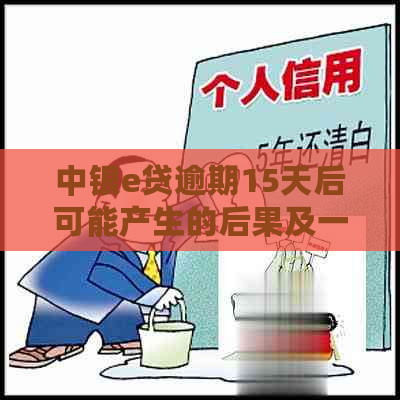 中银e贷逾期15天后可能产生的后果及一次性还清的可行性