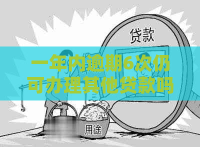 一年内逾期6次仍可办理其他贷款吗？相关指南与应对策略