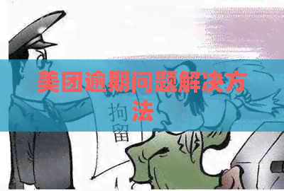 美团逾期问题解决方法