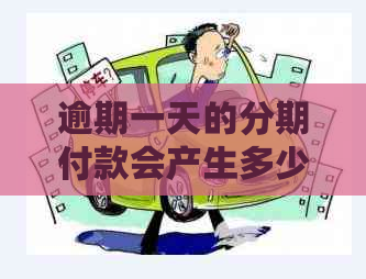 逾期一天的分期付款会产生多少费用？了解详细计算方法和影响因素