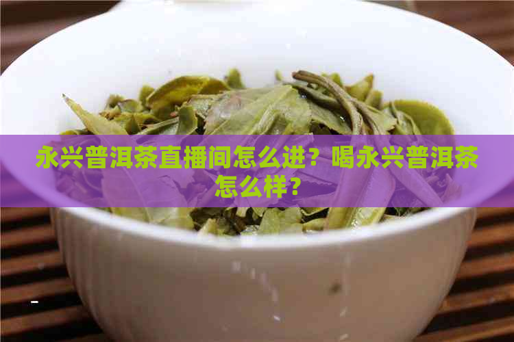 永兴普洱茶直播间怎么进？喝永兴普洱茶怎么样？