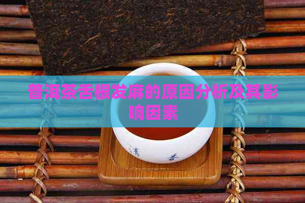 普洱茶舌根发麻的原因分析及其影响因素