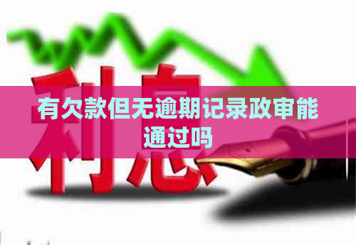 有欠款但无逾期记录政审能通过吗