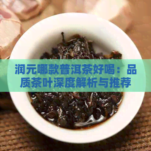 润元哪款普洱茶好喝：品质茶叶深度解析与推荐