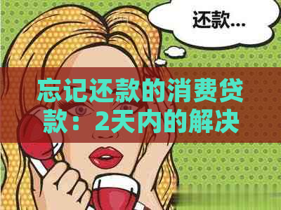 忘记还款的消费贷款：2天内的解决策略与影响分析