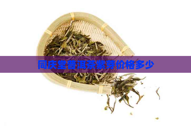 同庆堂普洱茶紫芽价格多少