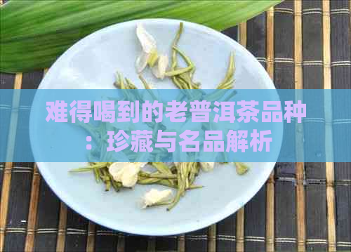 难得喝到的老普洱茶品种：珍藏与名品解析