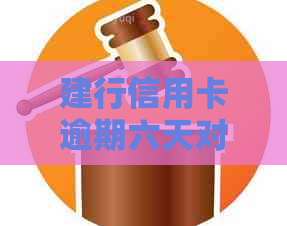 建行信用卡逾期六天对个人信用的影响及如何修复：解答与建议