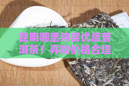 昆明哪里购买优质普洱茶？寻找价格合理且品质越的茶叶商店指南