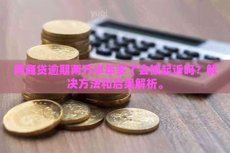 网商贷逾期两万半年多了会被起诉吗？解决方法和后果解析。