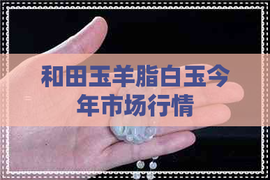 和田玉羊脂白玉今年市场行情