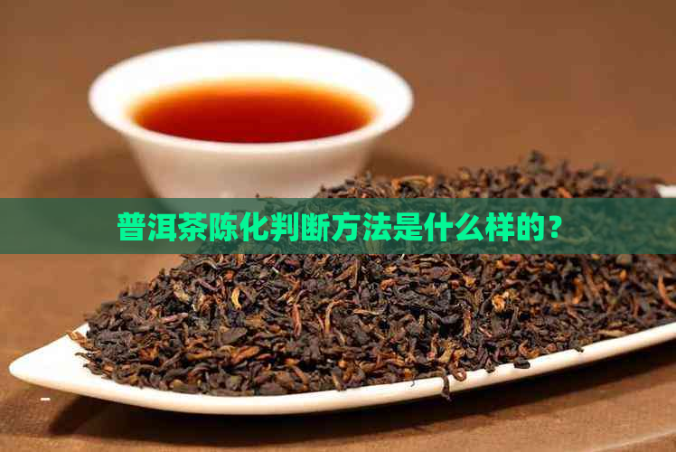 普洱茶陈化判断方法是什么样的？