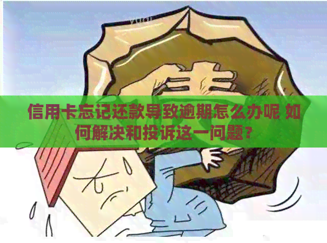 信用卡忘记还款导致逾期怎么办呢 如何解决和投诉这一问题？