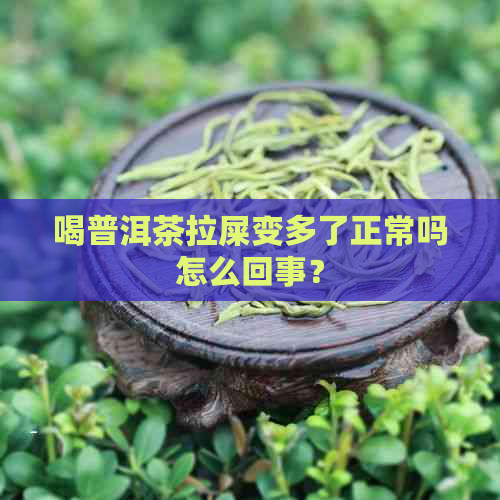 喝普洱茶拉屎变多了正常吗怎么回事？