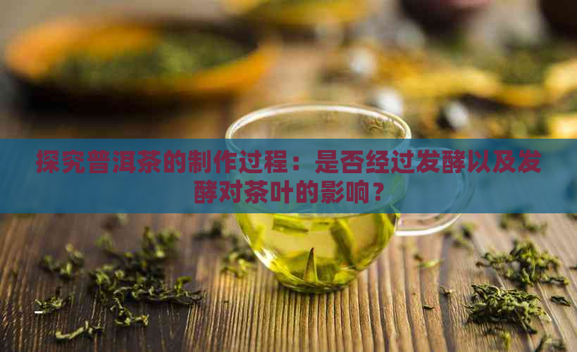 探究普洱茶的制作过程：是否经过发酵以及发酵对茶叶的影响？