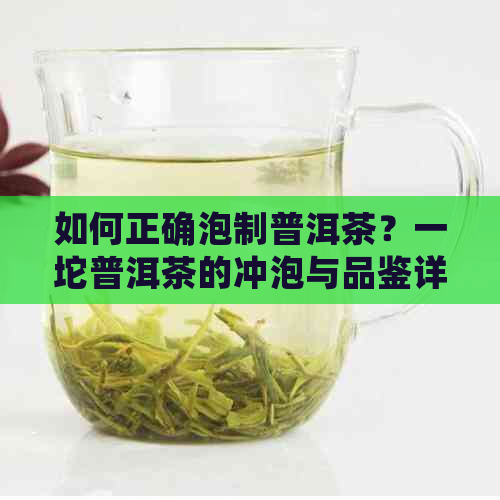 如何正确泡制普洱茶？一坨普洱茶的冲泡与品鉴详解