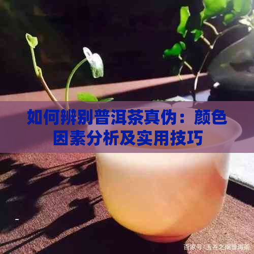 如何辨别普洱茶真伪：颜色因素分析及实用技巧