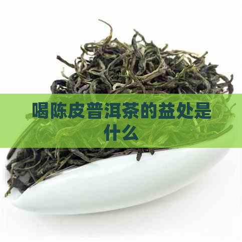 喝陈皮普洱茶的益处是什么