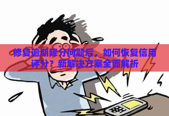 修复逾期降分问题后，如何恢复信用评分？新解决方案全面解析