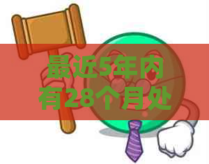 最近5年内有28个月处于逾期状态：详述连续逾期、逾期超过90天等逾期情况