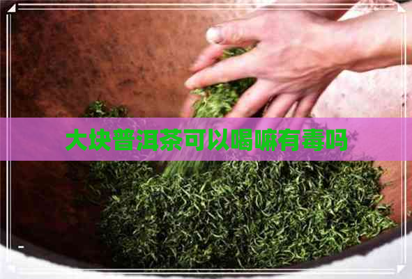 大块普洱茶可以喝嘛有吗