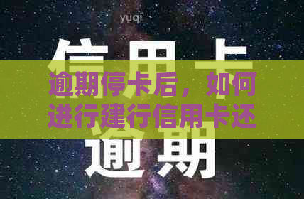 逾期停卡后，如何进行建行信用卡还款并恢复使用？解答您的疑问