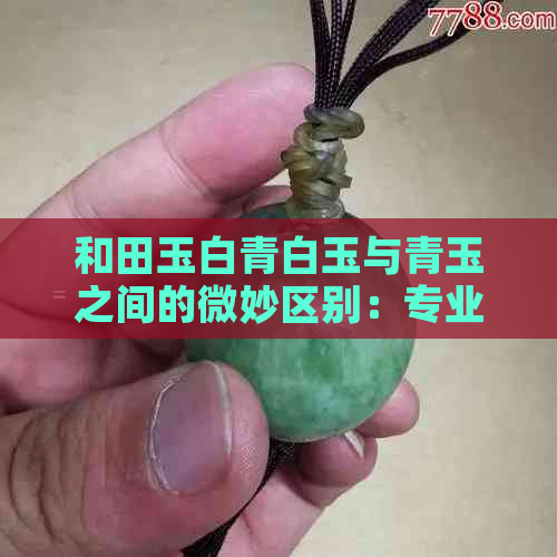 和田玉白青白玉与青玉之间的微妙区别：专业鉴赏指南