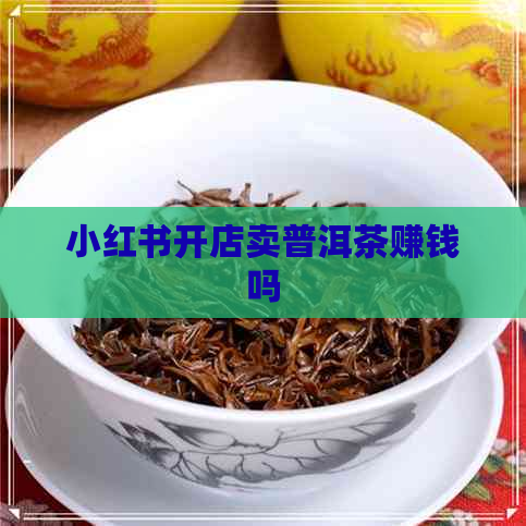 小红书开店卖普洱茶赚钱吗