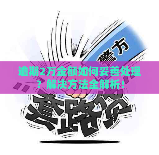 逾期2万金额如何妥善处理？解决方法全解析！