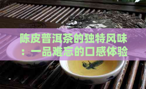 陈皮普洱茶的独特风味：一品难忘的口感体验