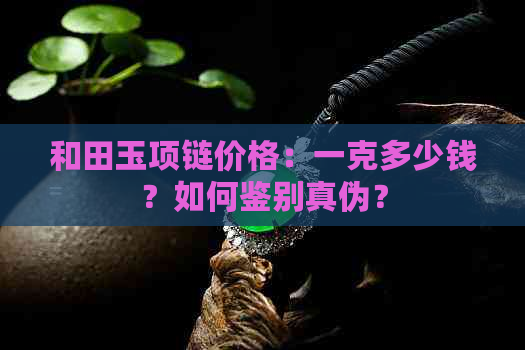 和田玉项链价格：一克多少钱？如何鉴别真伪？