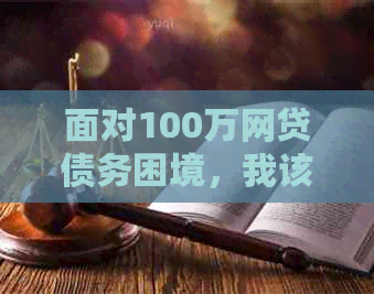 面对100万网贷债务困境，我该怎么办？这里有解决方案！