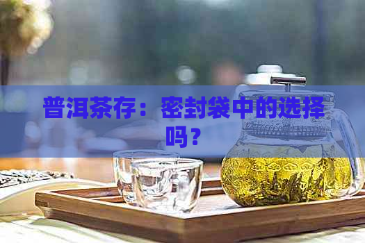 普洱茶存：密封袋中的选择吗？