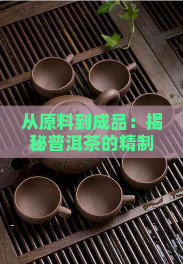 从原料到成品：揭秘普洱茶的精制茶工艺与独特风味