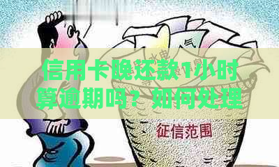 信用卡晚还款1小时算逾期吗？如何处理？解决用户可能遇到的相关问题