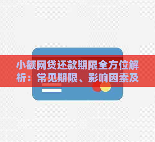 小额网贷还款期限全方位解析：常见期限、影响因素及如何规划还款计划