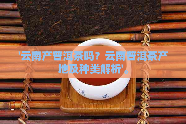 '云南产普洱茶吗？云南普洱茶产地及种类解析'。